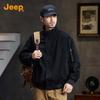 Jeep Мужская повседневная джинсовая куртка из чистого хлопка