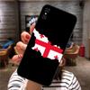 Georgia Flag Phone Case For Xiaomi Mi 12 11T 10T 9T Lite Pro Ultra Note 10 Poco F3 F4 X4 GT Soft Black Phone Cover