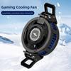 ABS Back Clip Type Cooler Detachable Semiconductor Cooling Fan Phone Accessories