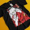 Inuyasha Shirt Sesshomaru Tshirt Kagome Higurashi T-Shirt Miroku Tee Naraku Koga