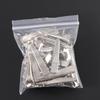 50pcs 25-60mm Hair Clip For Jewelry Making Single Prong Alligator Hairpin With Teeth Blank Setting Base For DIY Hair Clips