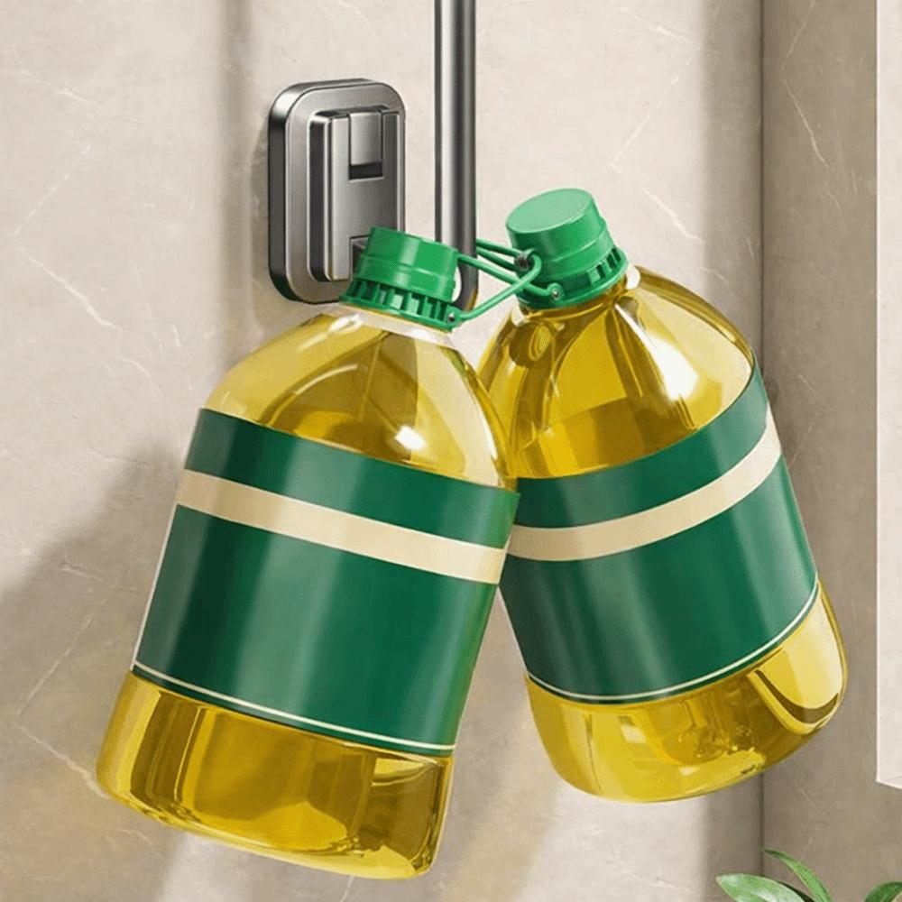 Space Aluminum Suction Cup Paper Towel Holder Easy Install Paper Towel Storage Rack Cabinet