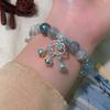Ethnic Fashionable Style Peace Lock Bracelet With Vintage Charm For Summer 2024