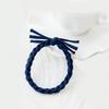 Женская резинка для волос в корейском стиле с узлом - креативная плетеная повязка на голову с высокой эластичностью