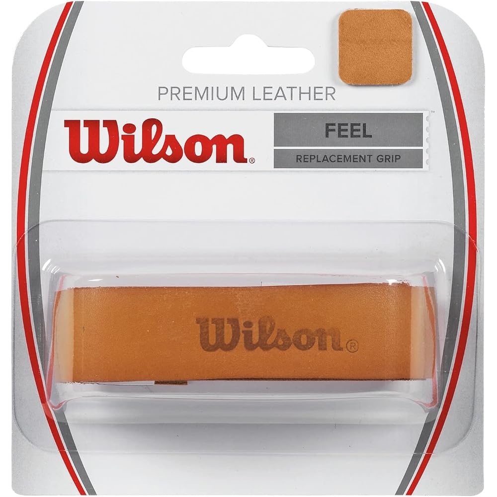 Wilson Premium Leather Grip Replacement Tennis Grip 1 Piece WRZ420100