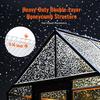 VEVOR 24 Pack Polycarbonate Greenhouse Panels, 2' X 4' X 0.16'' Roof Panels Sheets