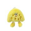 Creative Plush Cheese Sandwich Keychain Accessory Cute Soft Toy For Couples
