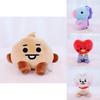 Очаровательная Kpop Bts Bt21 Коллекция Плюшевых Игрушек Сидячих Кукол с Татой Куки Чимми Койей Шуки Мангом