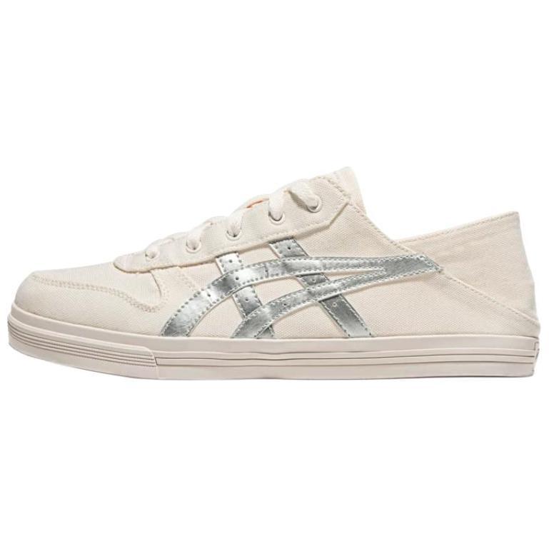 Asics Aaron Slip-On Comfortable Versatile Durable Lightweight Low-Top Casual Shoes Unisex Casual Shoes Beige 1203A556-250