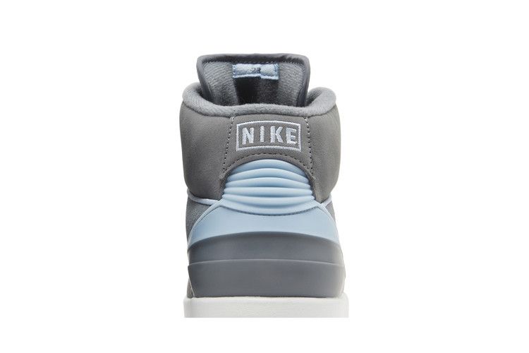 Женские кроссовки Nike Jordan 2 Retro Cool Grey (Женский) Холодный серый/Ледяной синий/Белый