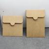 Новые Новые Утолщенные Квадратные Крафт-пакеты Пакеты для Упаковки Карт Экологичные Крафт-бумажные Конверты