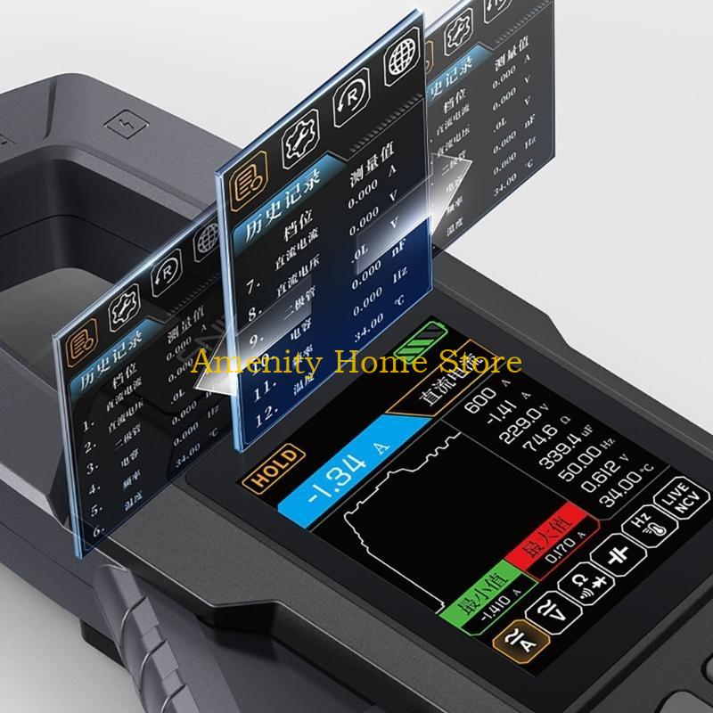 F26C High Performances Digital Multimeter Multiple Parameters Detection Device for Electronics Repair & Industrial Application