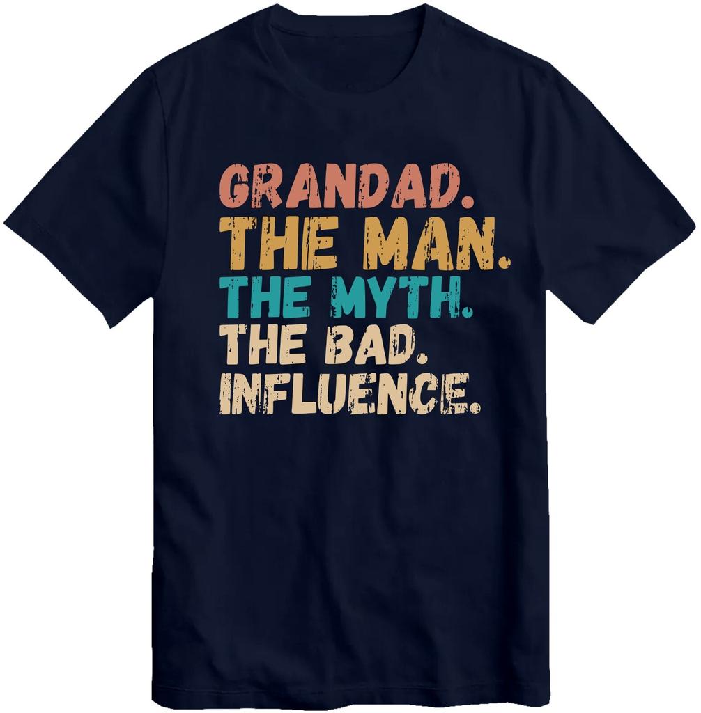 Grandad The Unisex The Myth Tshirt Best Gift For Grandfather Christmas Tee Top