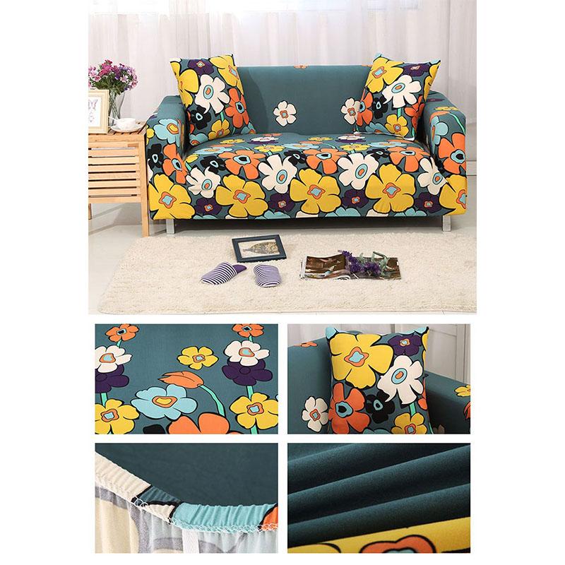 Универсальные эластичные чехлы для диванов с новым геометрическим принтом, эластичная ткань из полиэстера, чехол для дивана на двоих, 21 цвет, 1/2/3/4 места, полотенца
