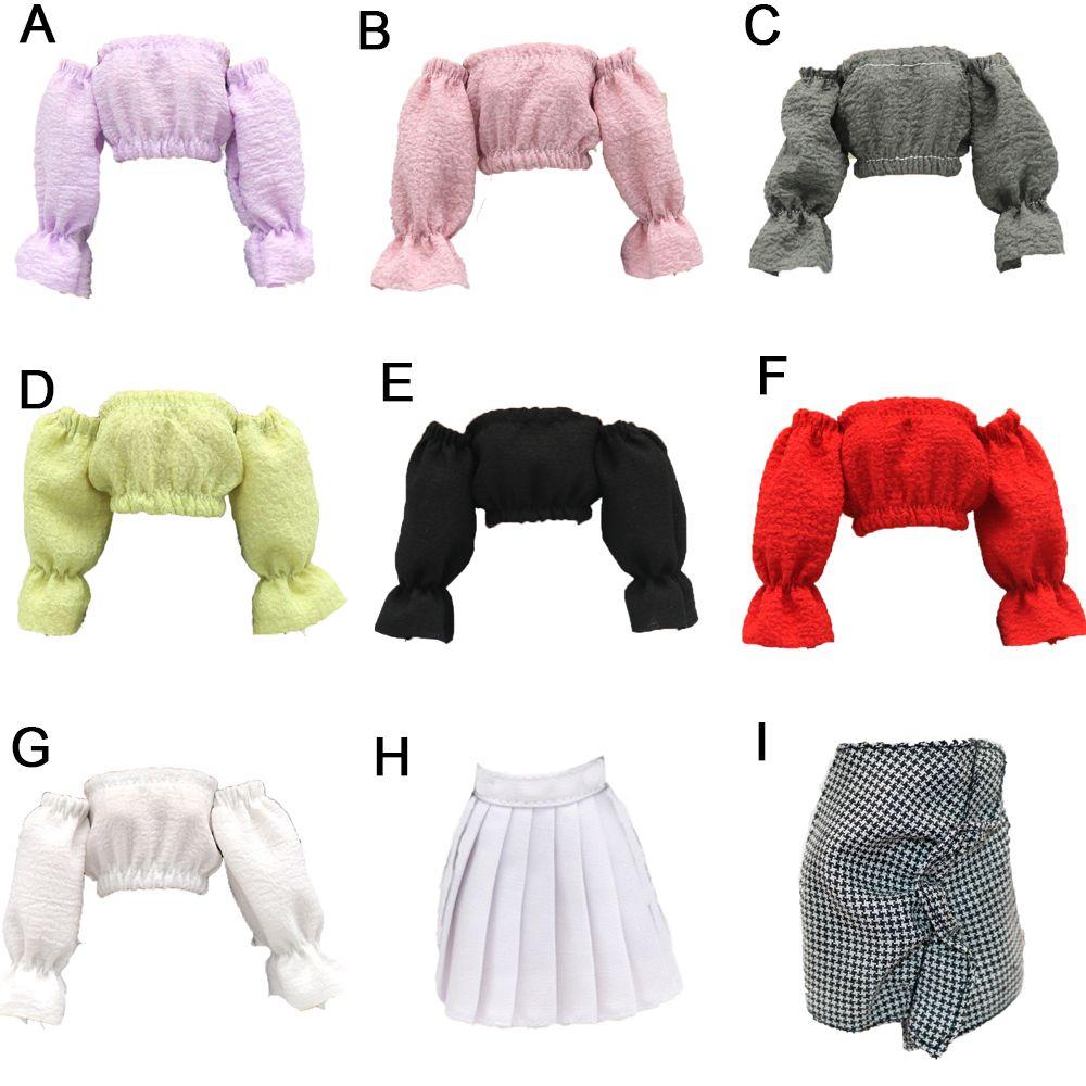 Модные аксессуары для кукол, детская подарочная игрушка, повседневная одежда, одежда для девочек, куклы, платье, юбка, футболка