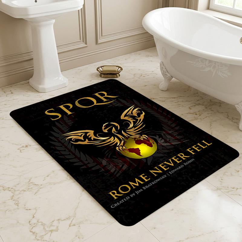 Spqr Rome Living Room Nonslip Area Rug Soft Carpet For Bedroom Game Playroom Sofa Office Home Decor Doormat Christmas Gift C9302568