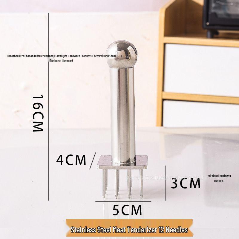 Инструмент для отбивания мяса из нержавеющей стали - Пробивающий молоток для стейка, свинины и свиной грудинки