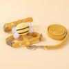 Dog leash, bee-shaped harness, cat leash, Teddy small dog walking leash, pet supplies