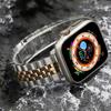 Металлический ремешок для Apple Watch Ultra 2/1 Браслет 49 мм 10 9 8 7 46 мм 42 мм 45 мм 41 мм Браслет из нержавеющей стали IWatch 6 5 4 SE 40 мм 44 мм