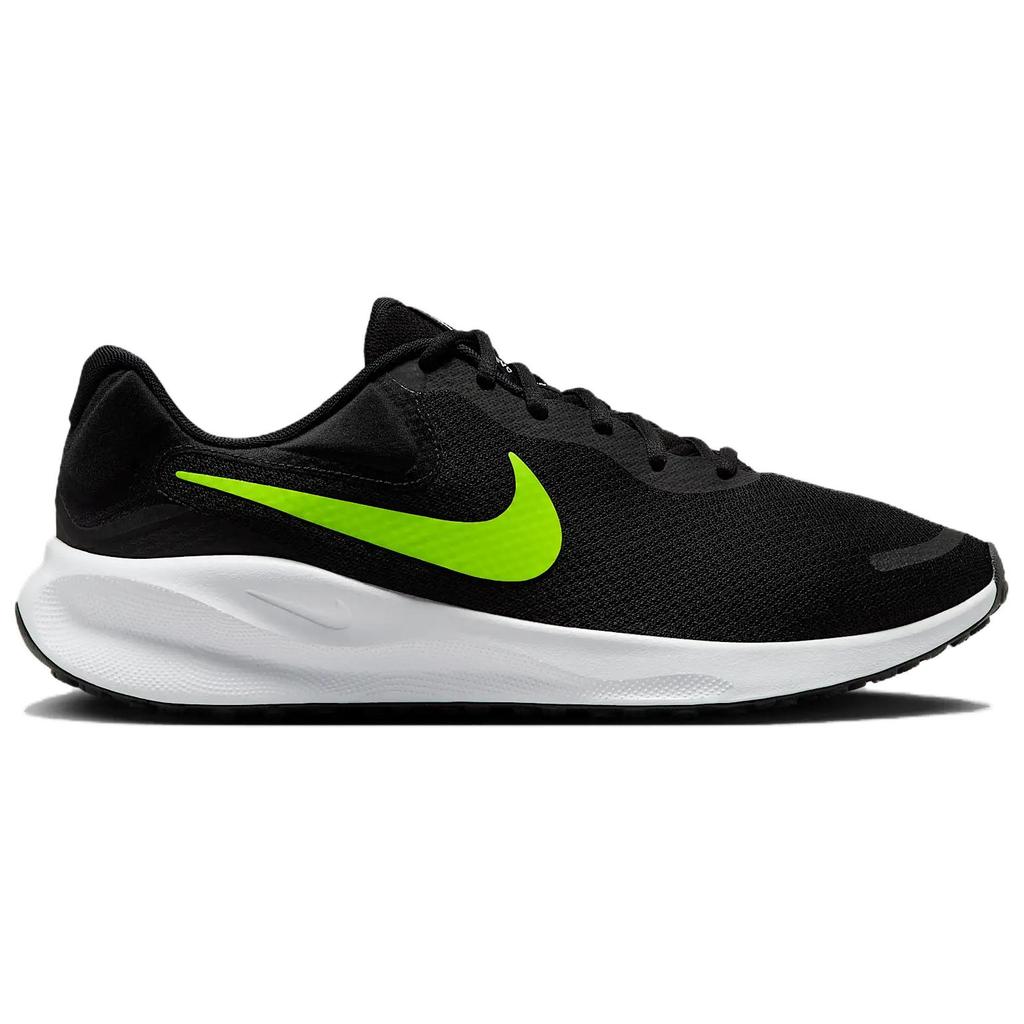 Nike Revolution 7 Черно-белый Вольт FB2207-010