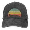 Retro Sunset Baseball Cap Men Cowboy Hats Women Visor Protection Snapback F1 Car Race Caps