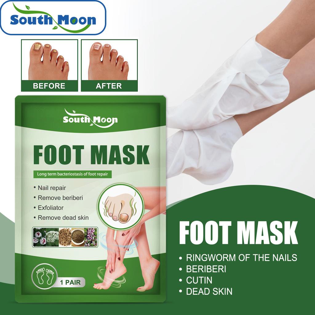 Nail Repair Foot Mask Nail Repair Gray Nails Shiny Nails Dry and Cracked Feet Removing Dead Skin