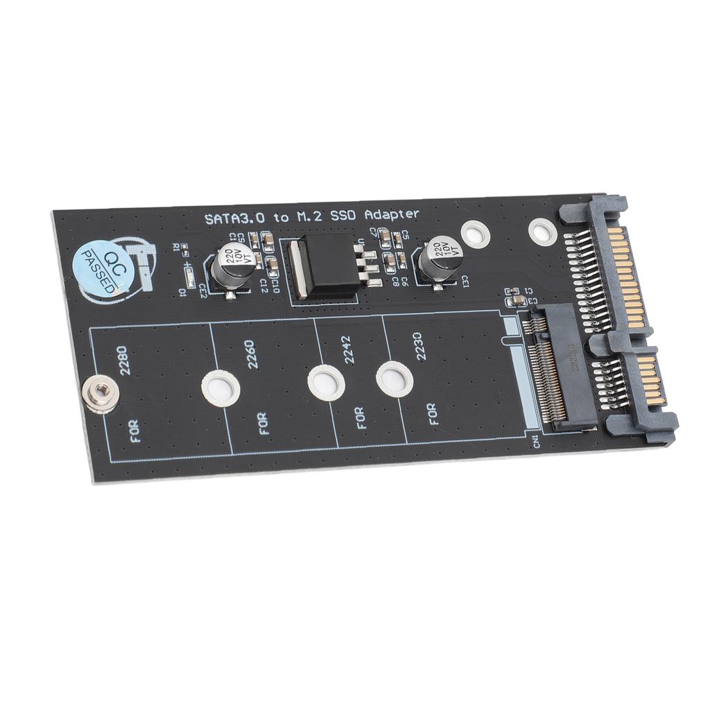 Профессиональная карта-адаптер M.2 NGFF к SATA 6 Гбит/с Поддерживает M.2 NGFF 2280 2260 2242 2230 M.2 NGFF SSD к 2,5-дюймовому SATA