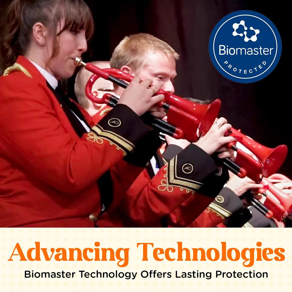 PInstruments Пластиковый духовой инструмент Корнет pCornet Bb Тон Легкий Высокопрочный ABS Биопокрытие Антибактериальное PCORNET1B Синяя сумка и