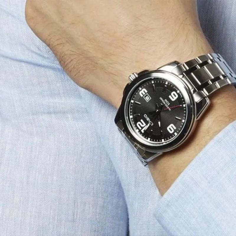 Casio Мужские Черные Часы LTP-1314D-1AV-
