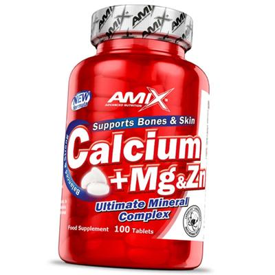 Кальций Магний Цинк, Calcium+Mg+Zn, 100таб (36135004)