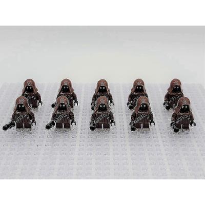 Звездные Войны Джава 10 шт. Набор Минифигурок Совместимый с Деталями LEGO Коллекционная Модель Игрушка Подарок для Детей