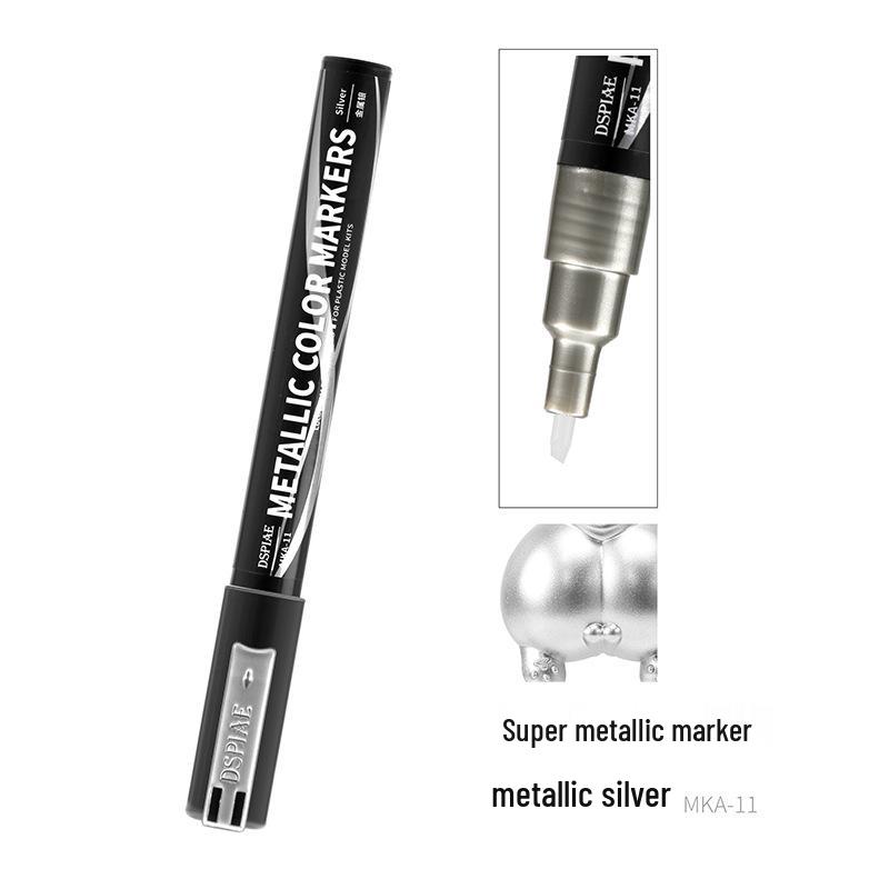 Super Metallic Markers MKA01-12 for Model and Mecha Figure Touch-up