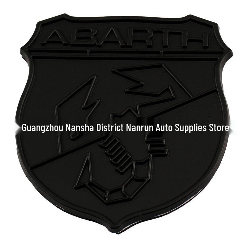 Наклейка на автомобиль Abarth Scorpion Итальянский флаг - Подходит для Fiat