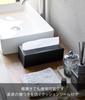 Yamazaki Vertical Tissue Stand Black x x Tower Vertical Horizontal Tissue Case Tissue Cover 1441 W12.6 D9.7 H23.7cm
