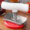 Can Opener Smooth Adjustable Handle Easy Grip Bottle Stainless Steel Lid Remover with Opener Rotation Jar Opener for
