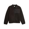 Puma Classics Sherpa Jacket Solid Color Lapel Zipper Faux Lamb Wool Coat Unisex Jacket Black 626323-01