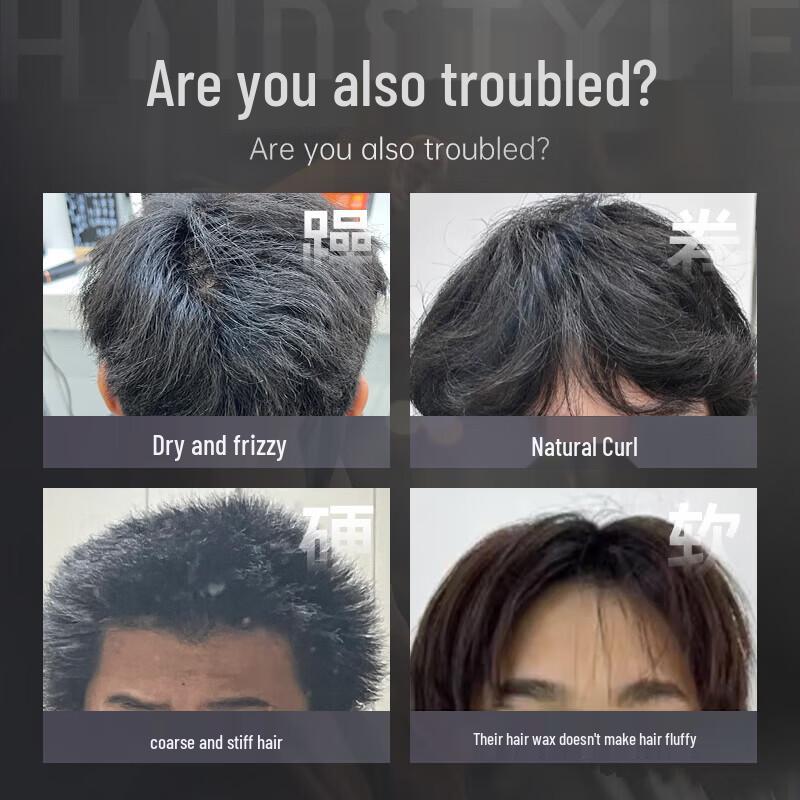 Мужской матовый воск для укладки волос