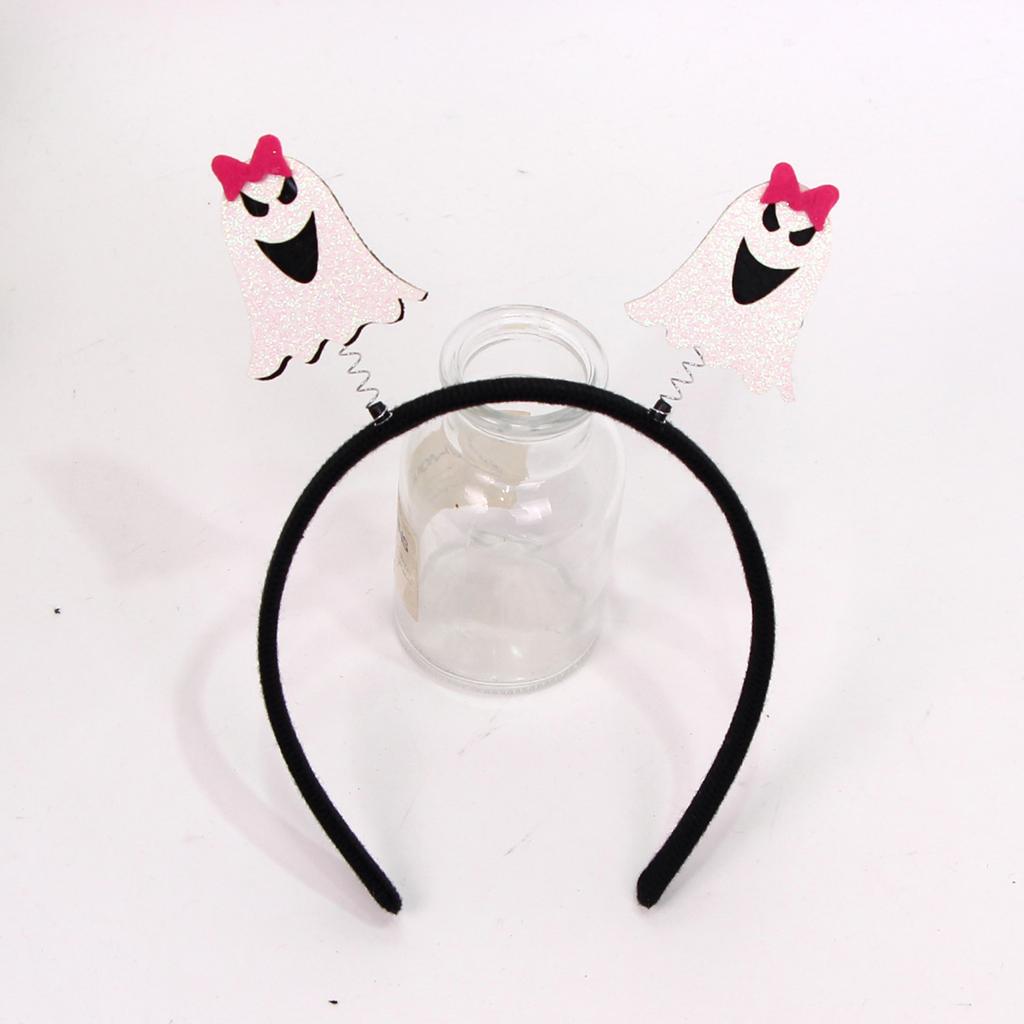 Хэллоуин Призрак Тыква Повязка для волос Мягкая полиэстеровая повязка на голову Фотореквизит Для детей Взрослых Аксессуар для костюмной вечеринки