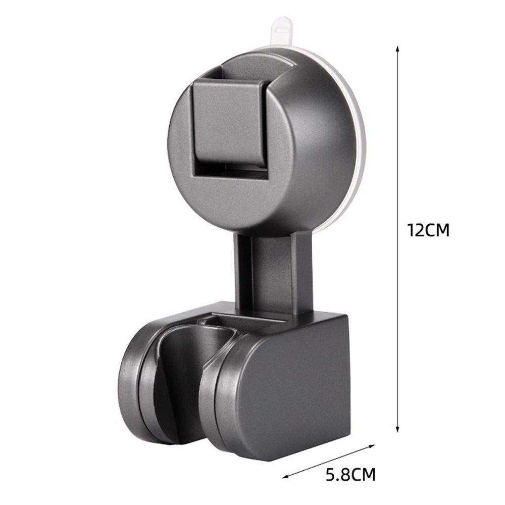 Держатель для душевой лейки на присоске, регулируемый распылитель, фиксированное основание, аксессуары для ванной комнаты