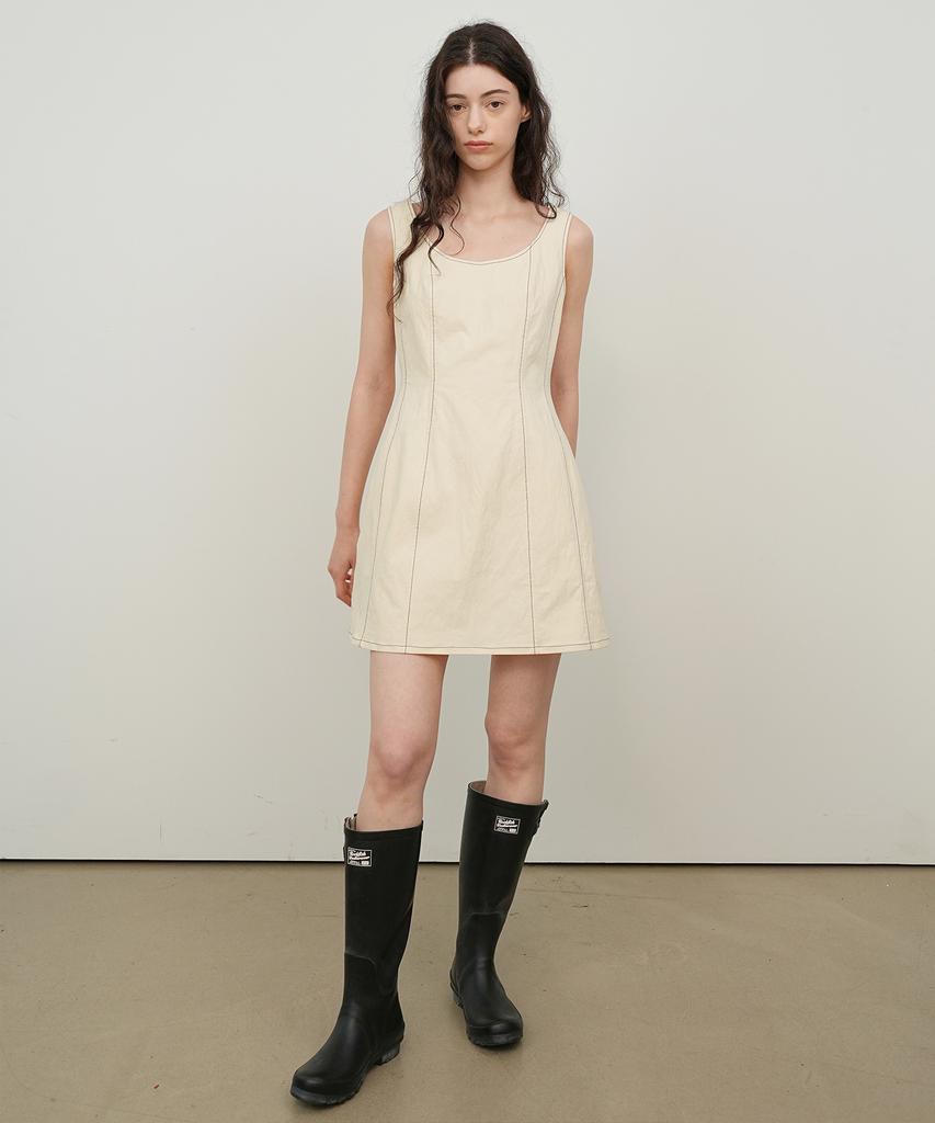 Paul And Alice Mini Dress / Ivory