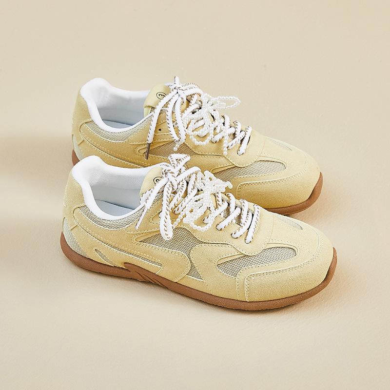 Dexun Shoes Women's Summer Mesh Breathable New Student Running Sports Casual Shoes