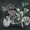 1/12 Assembly Version H2R Alloy Motorcycle Model Diecasts & Toy Metal Sound and Light Toys Car Collectibles Children’s Gifts