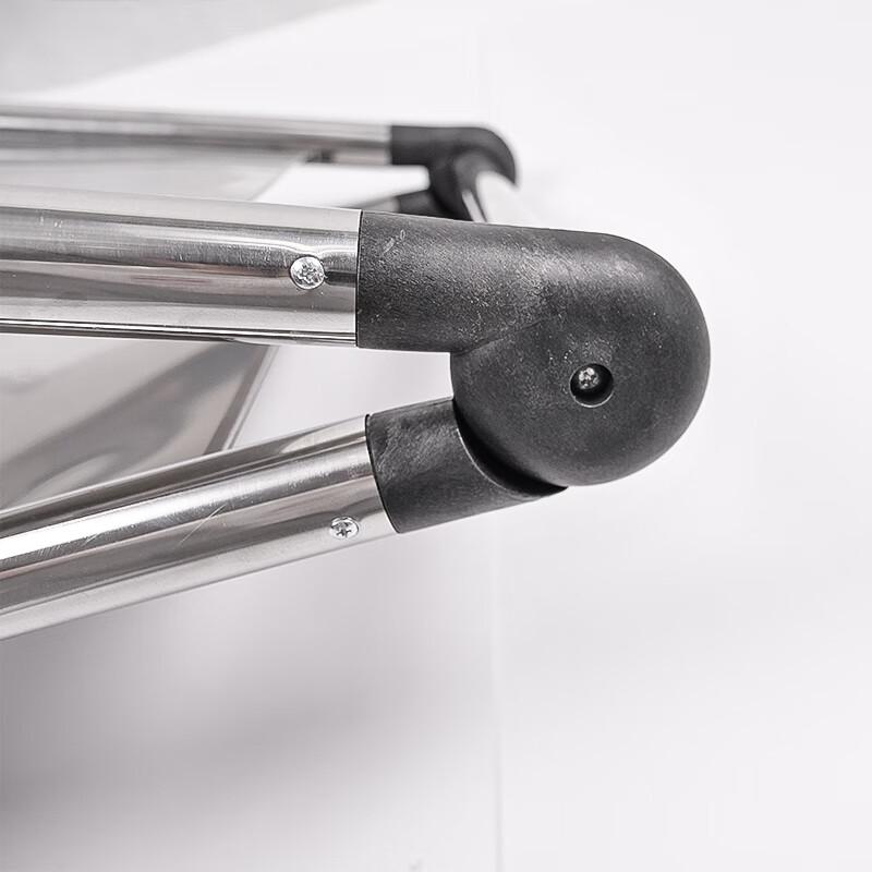 Haistick Folding Stainless Steel A-Frame 'No Parking' Sign