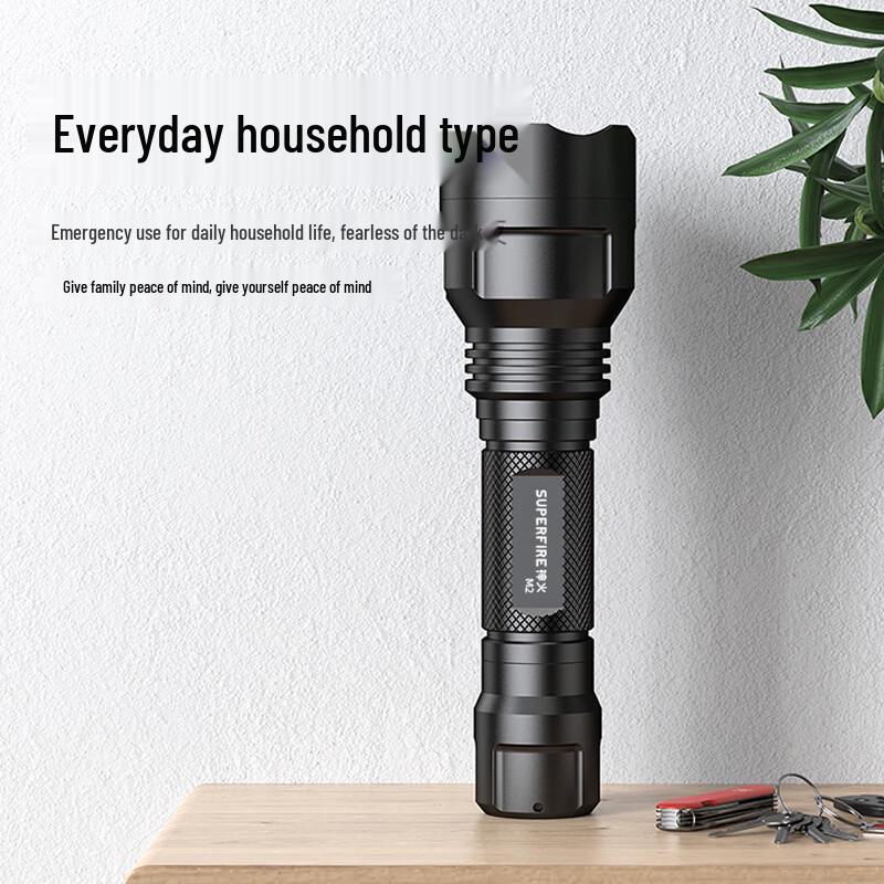 SupFire M1 Rechargeable LED Flashlight