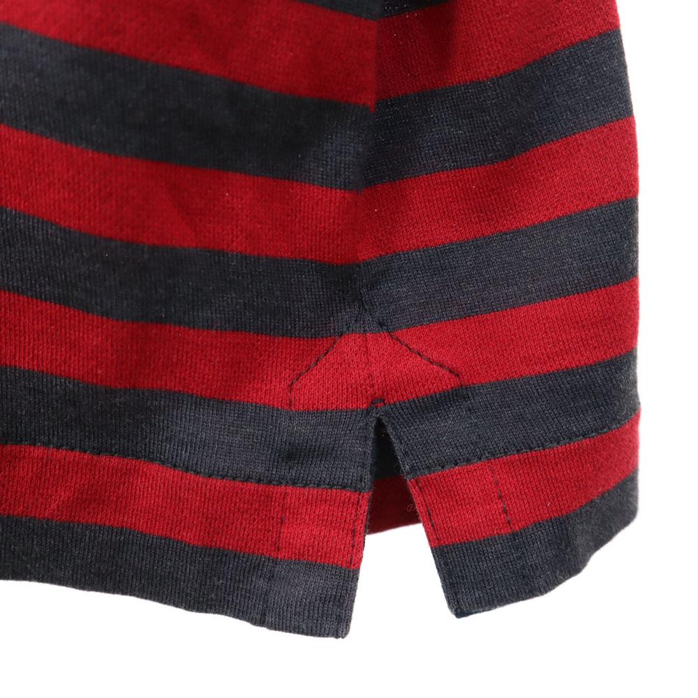 Louis Vuitton Border Pattern Short Sleeve Polo Shirt S Men's Used