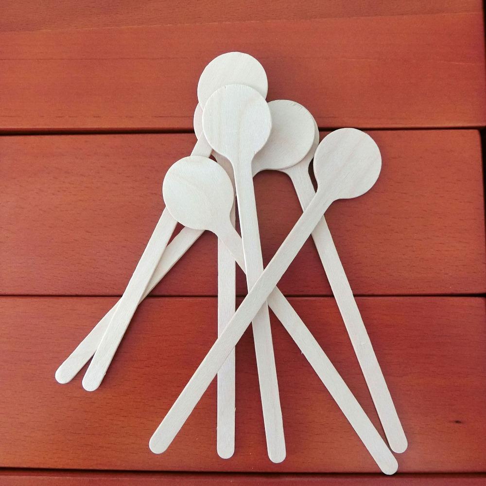 100 шт одноразовые палочки для размешивания кофе деревянные палочки для размешивания кофе мороженое