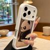 Phone Case: 2D flat, suitable for iPhone 18, 17, 16, 15, 14, 13, 12Pro protective case, angry panda, perfect Christmas and Halloween holiday gift