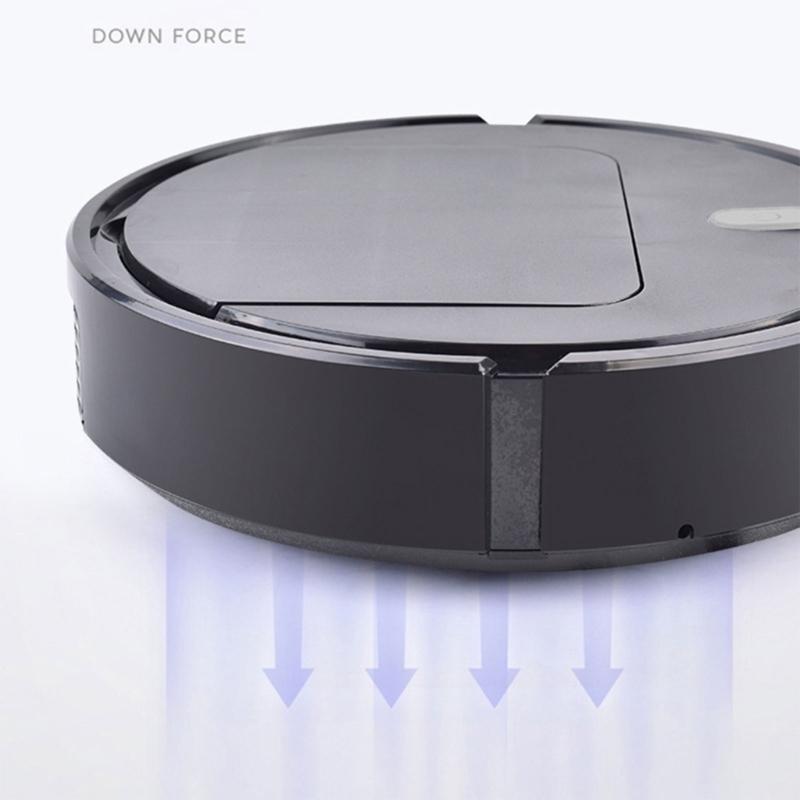 Робот-пылесос, автоматическая подметальная машина для мытья полов, шерсти домашних животных, ковров, твердых полов, мощная сила всасывания