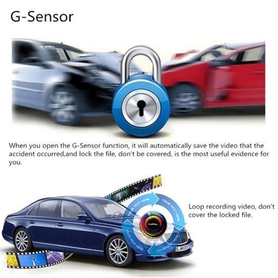 Автомобильный видеорегистратор 2 в 1 с ЖК-экраном, камера ночного видения, рекордер, скорость радара