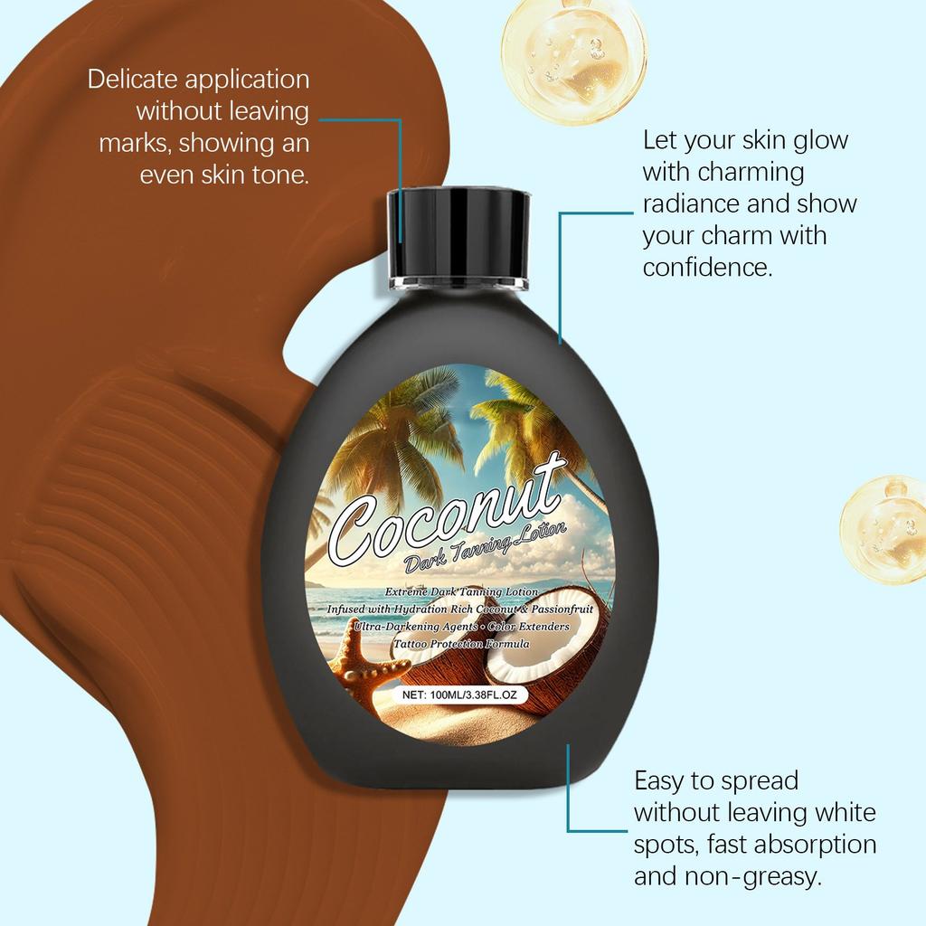 Летний пляжный бронзер тон кожи увлажняющий крем для загара тела